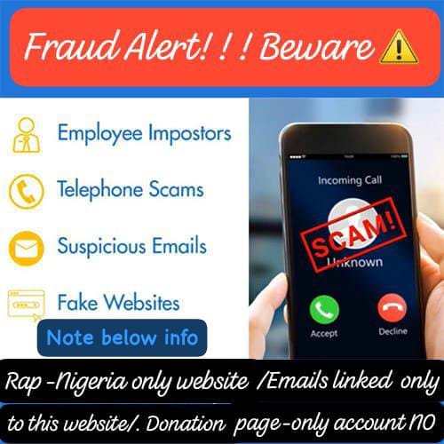 Fraud Alert !! !  Beware of Scammers!